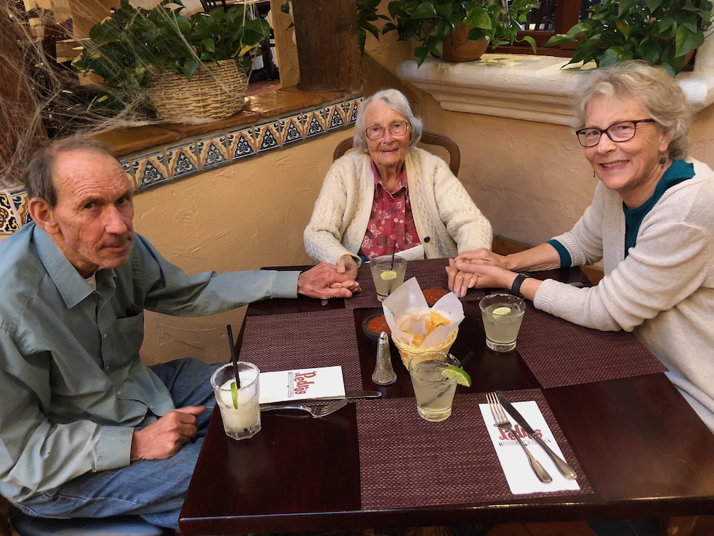Mike, Rhoda, and Susie at Pedro's